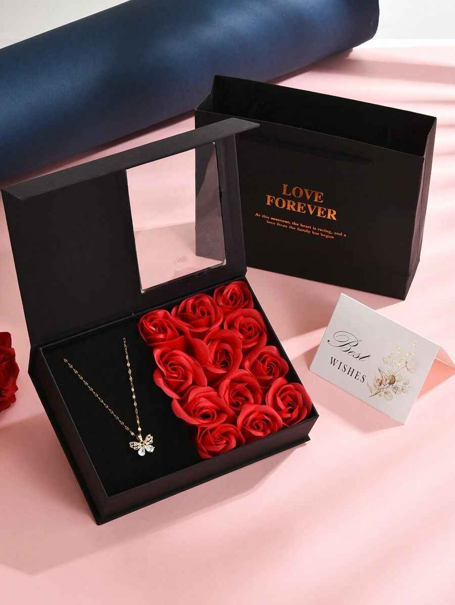 "Love Forever" Rose Gift Box Set